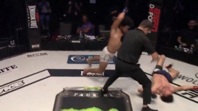 MMA冠军自当着白大拿面落败后，以残暴高扫KO持续连胜。